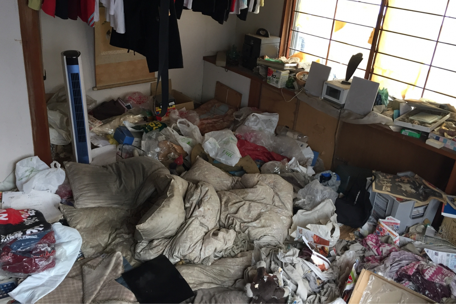 ゴミ屋敷の片付け